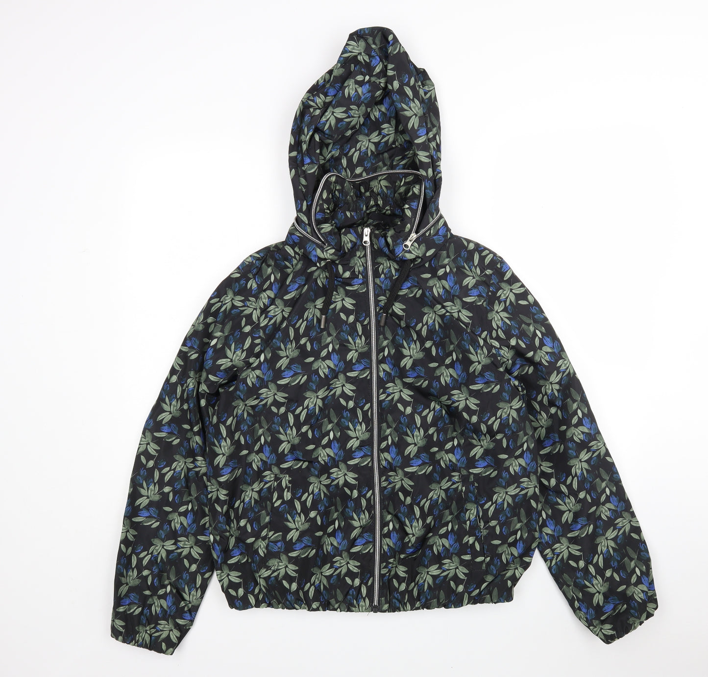 Primark Womens Multicoloured Floral  Rain Coat Coat Size 14