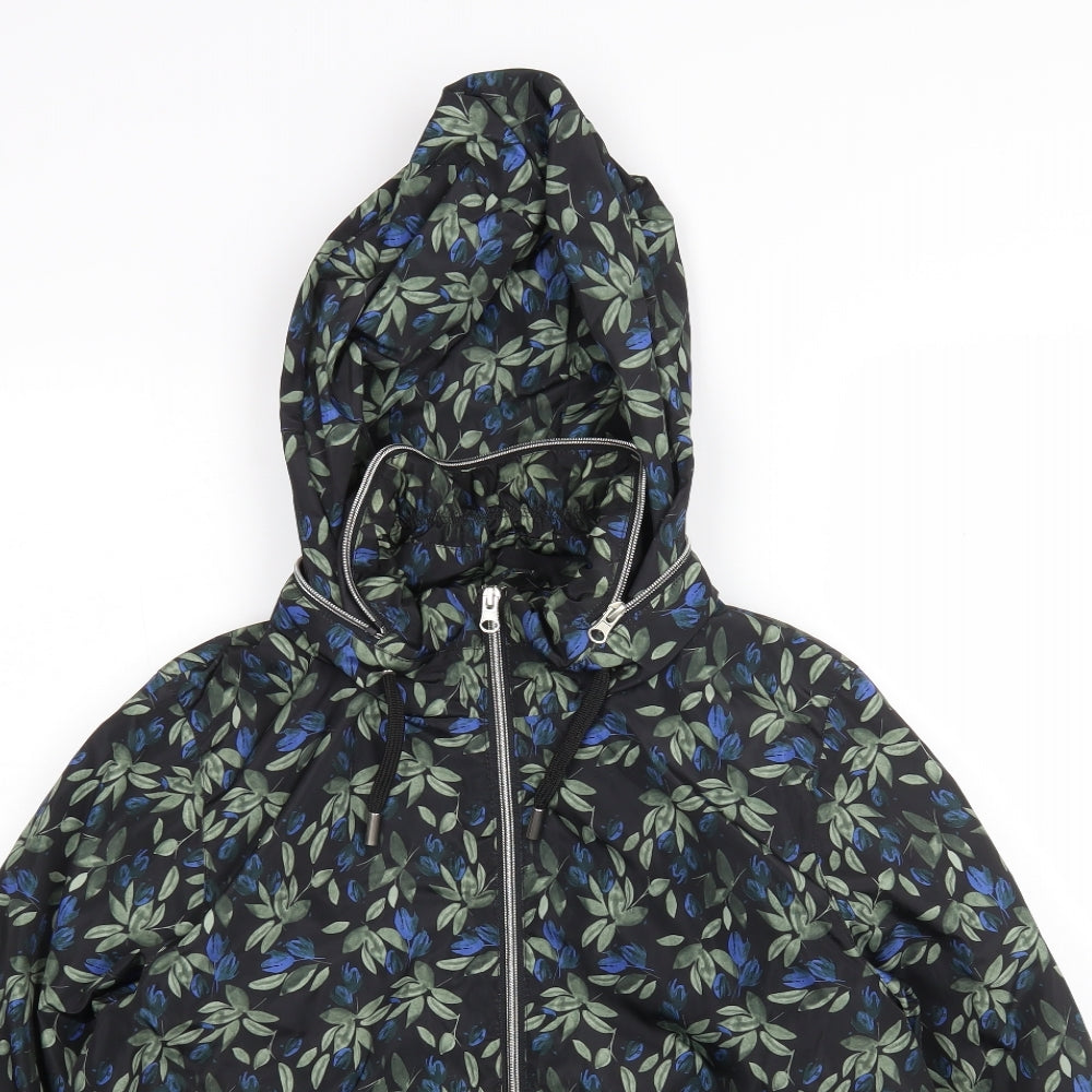 Primark Womens Multicoloured Floral  Rain Coat Coat Size 14