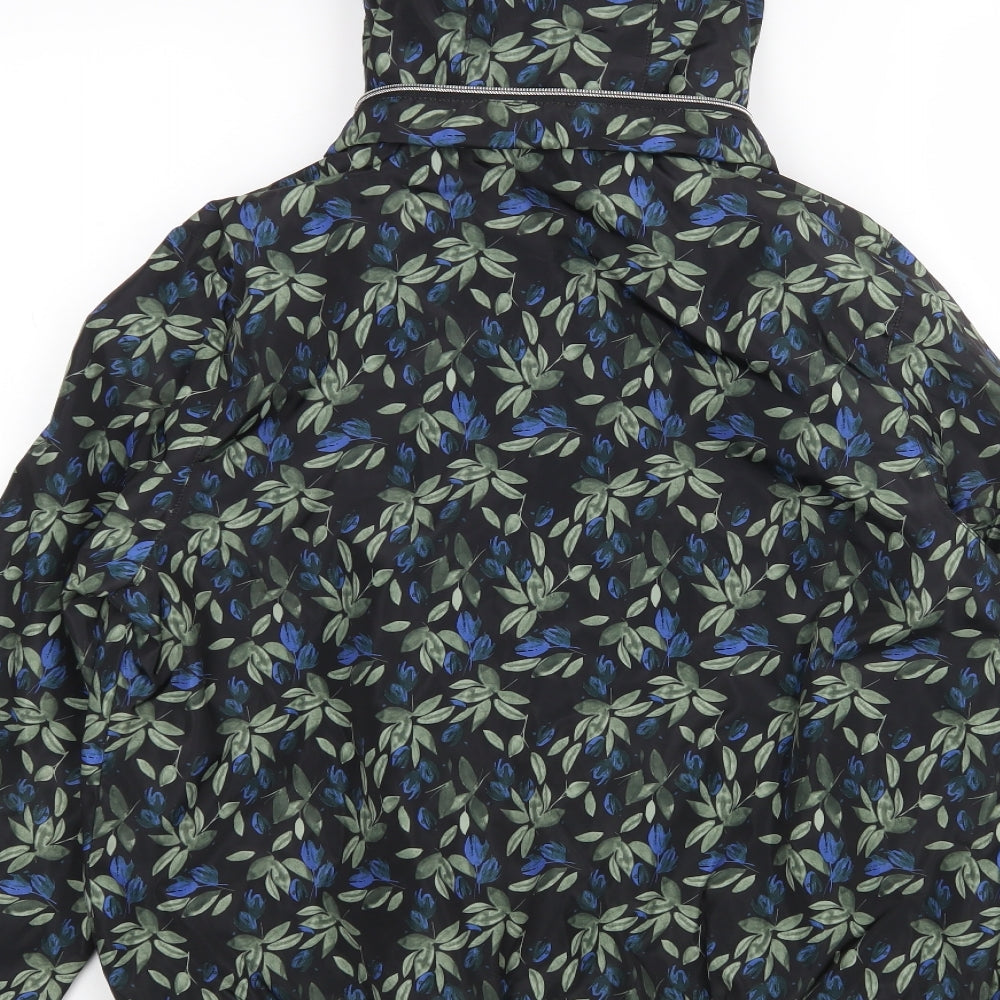 Primark Womens Multicoloured Floral  Rain Coat Coat Size 14