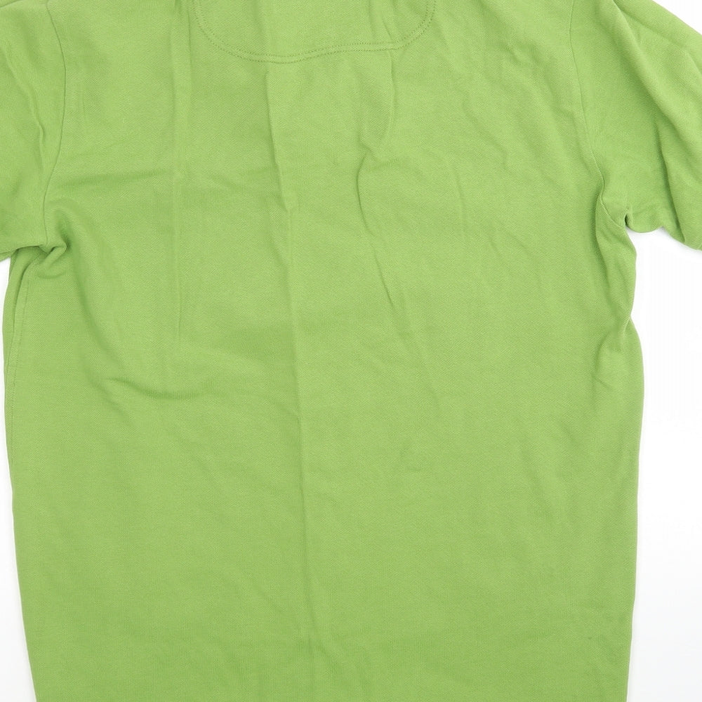 Joules Mens Green  Cotton  Polo Size XL Collared