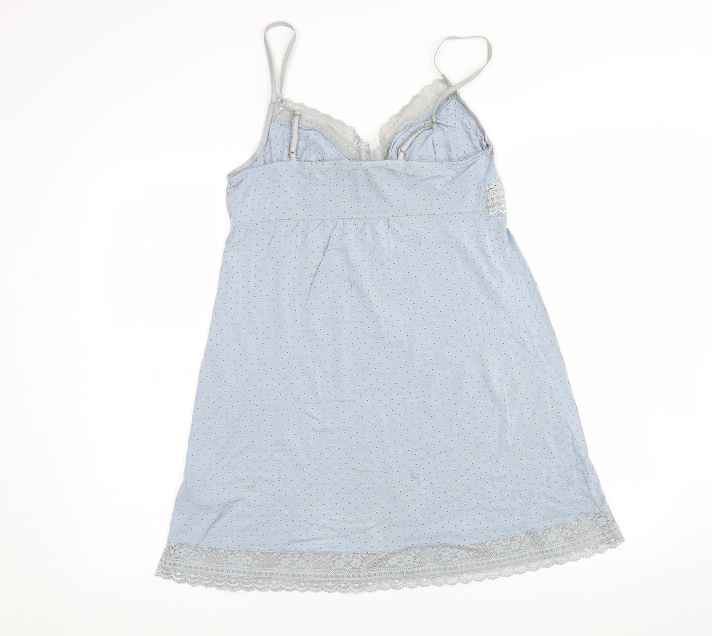 Jasper Conran Womens Multicoloured Polka Dot Viscose Top Pyjama Top Size 10