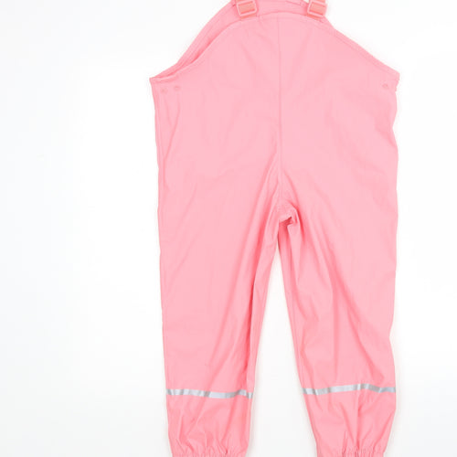 Lupilu Girls Pink  Polyester Rain Trousers Trousers Size 5 Years  Regular