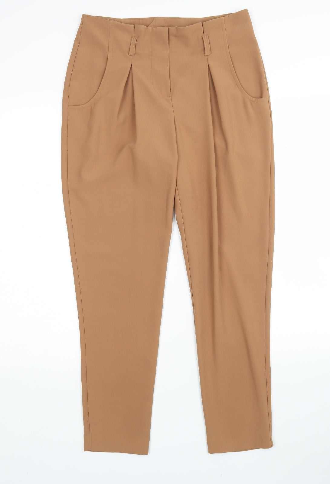New Look Womens Brown   Trousers  Size 8 L28 in Regular