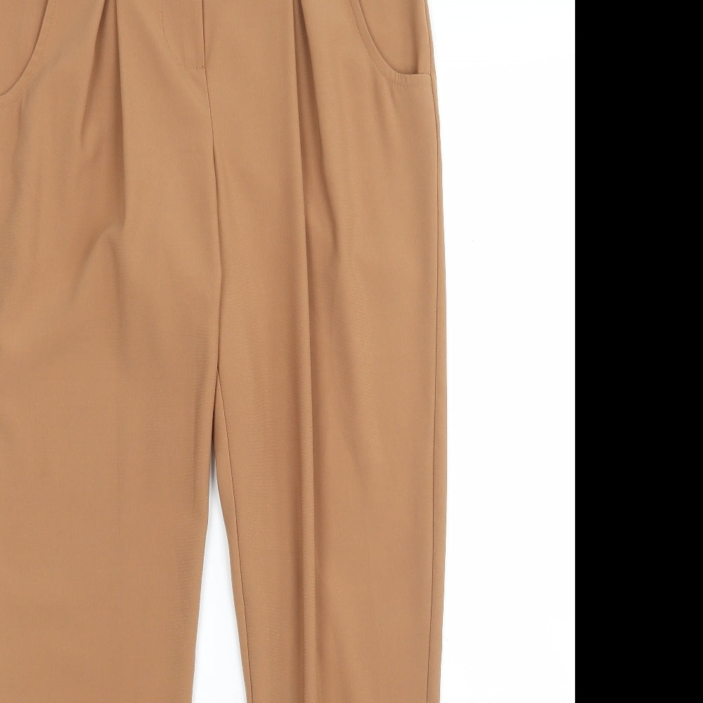 New Look Womens Brown   Trousers  Size 8 L28 in Regular