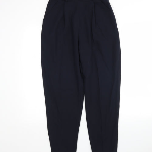 Richards Womens Blue  Polyester Trousers  Size 12 L27 in Regular