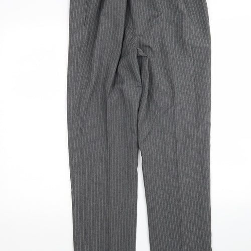 Daxon Womens Multicoloured Striped Polyester Trousers  Size 12 L30 in Regular
