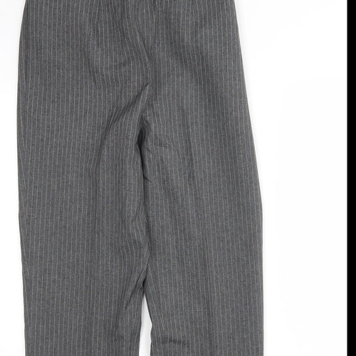 Daxon Womens Multicoloured Striped Polyester Trousers  Size 12 L30 in Regular