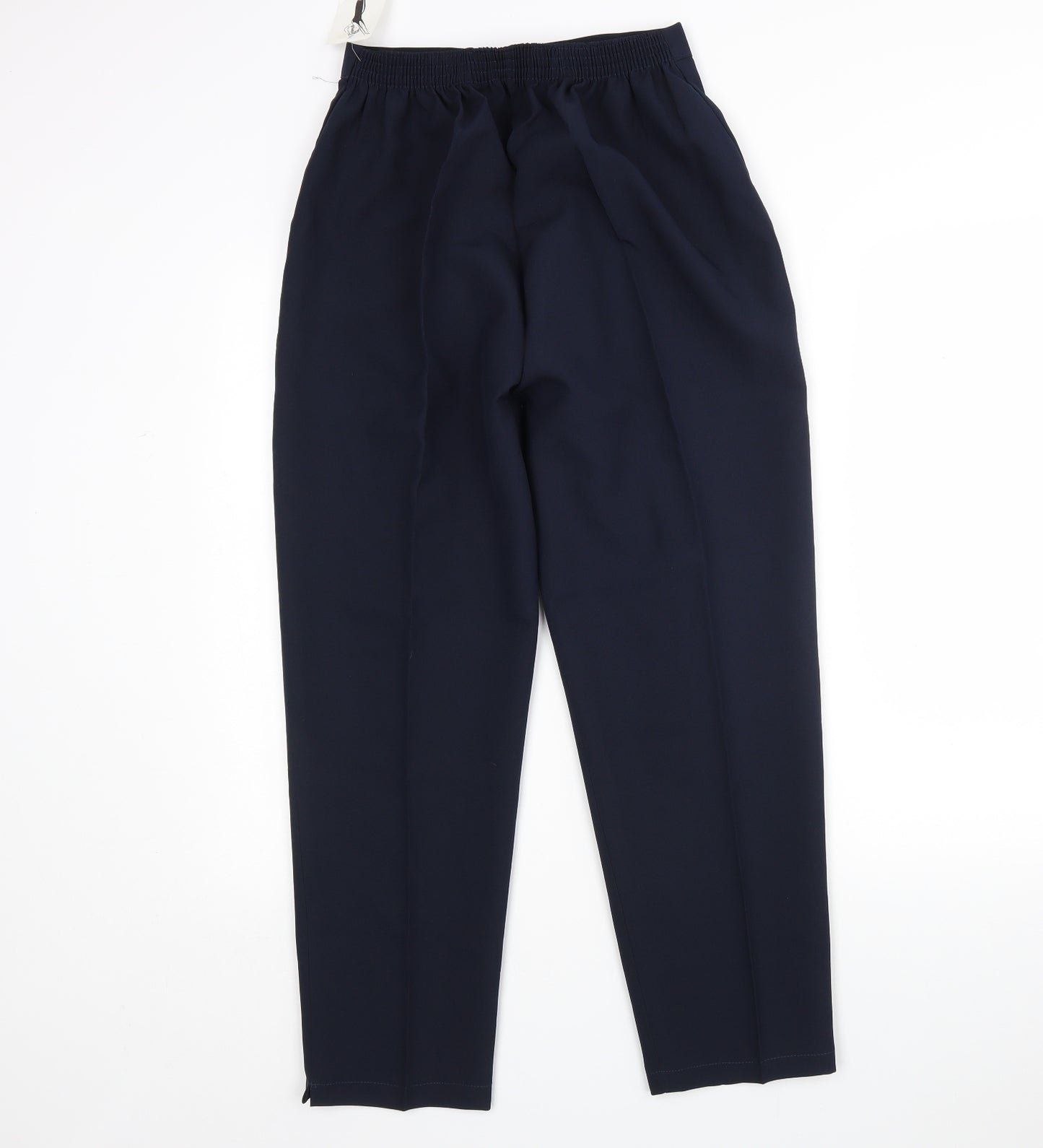Preworn Womens Blue  Polyester Trousers  Size 14 L27 in Regular