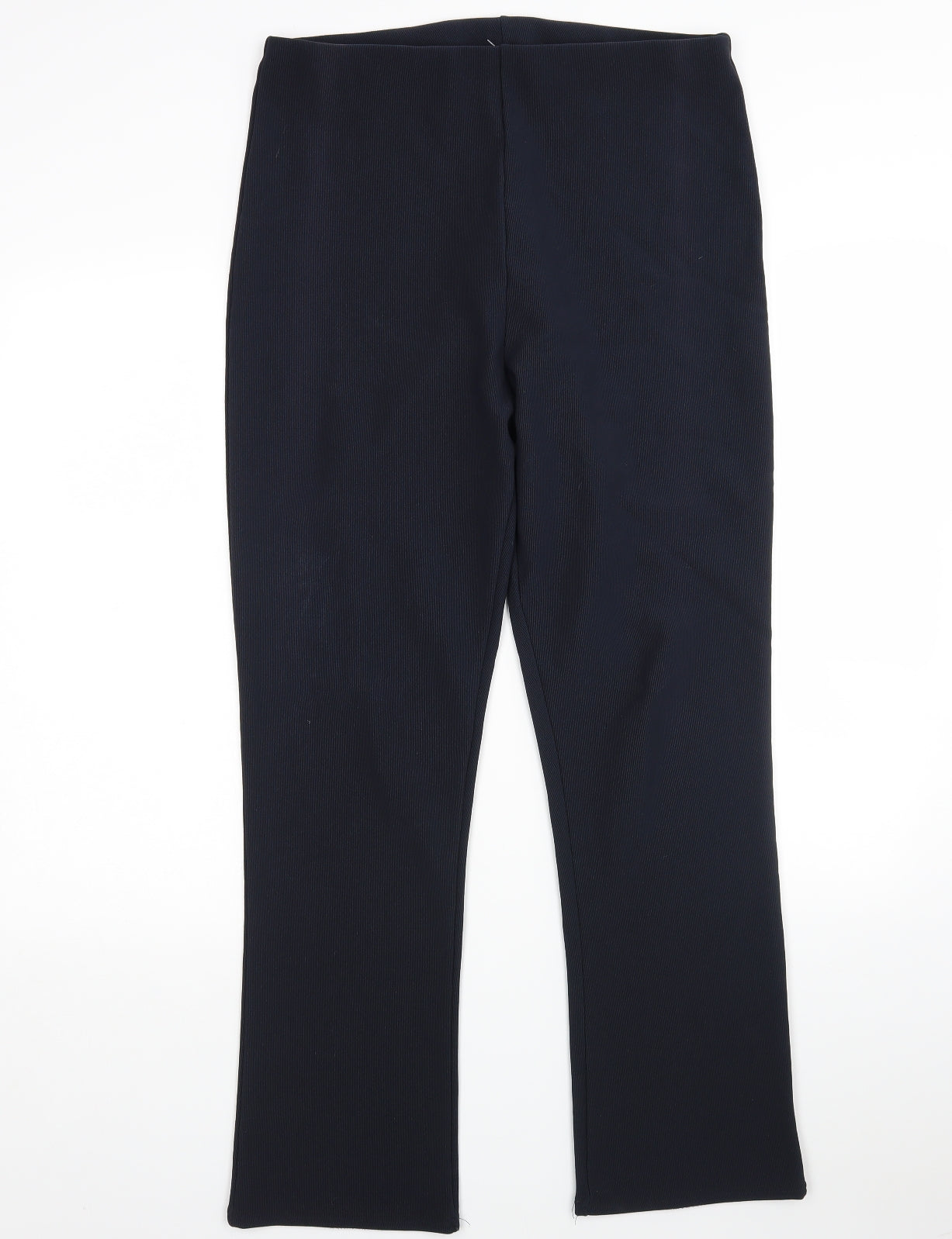 Preworn Womens Blue  Polyester Trousers  Size 16 L29 in Regular