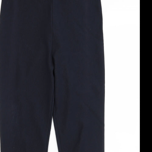 Preworn Womens Blue  Polyester Trousers  Size 16 L29 in Regular