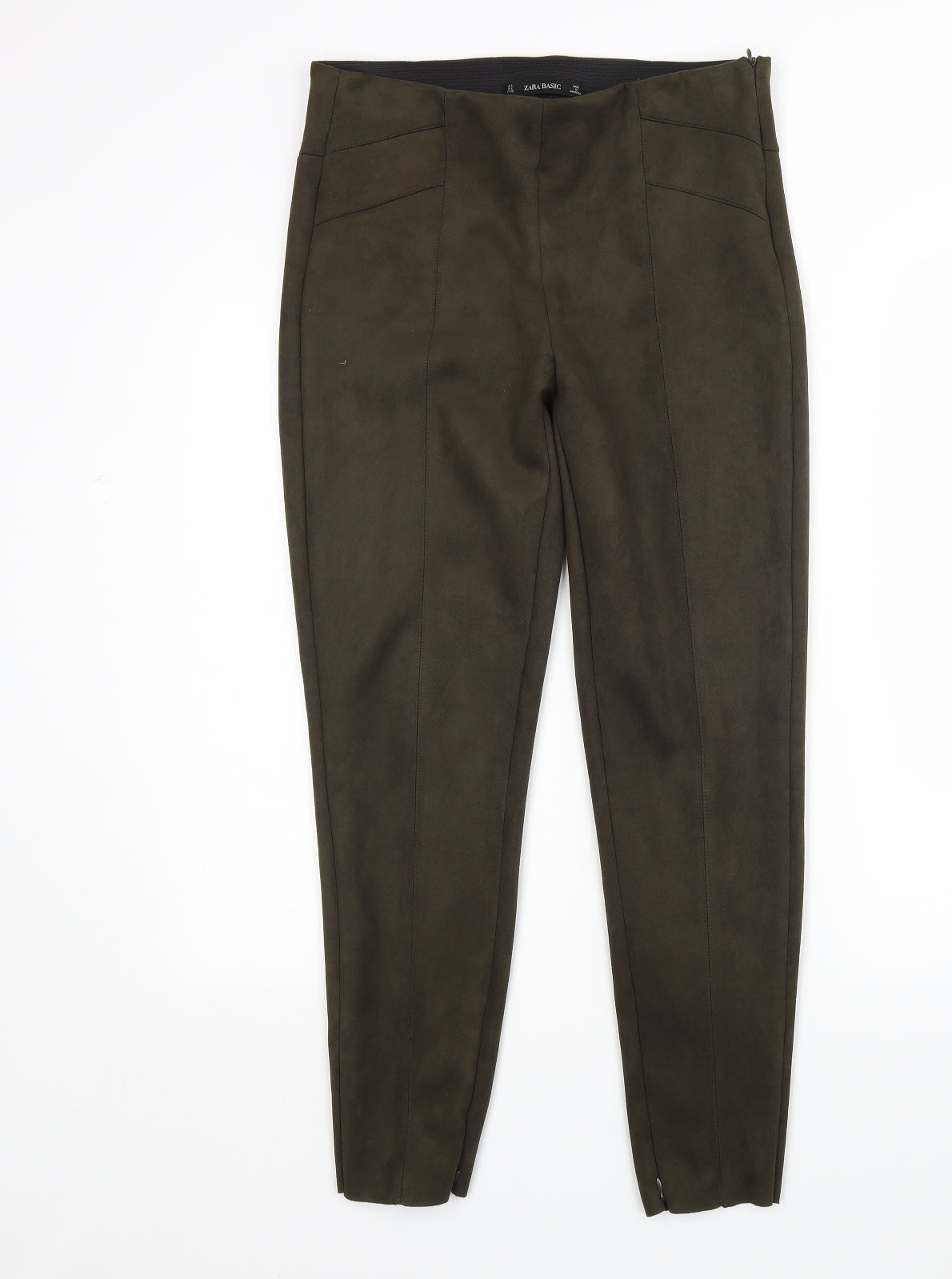 Zara Womens Green   Trousers  Size L L27 in Regular