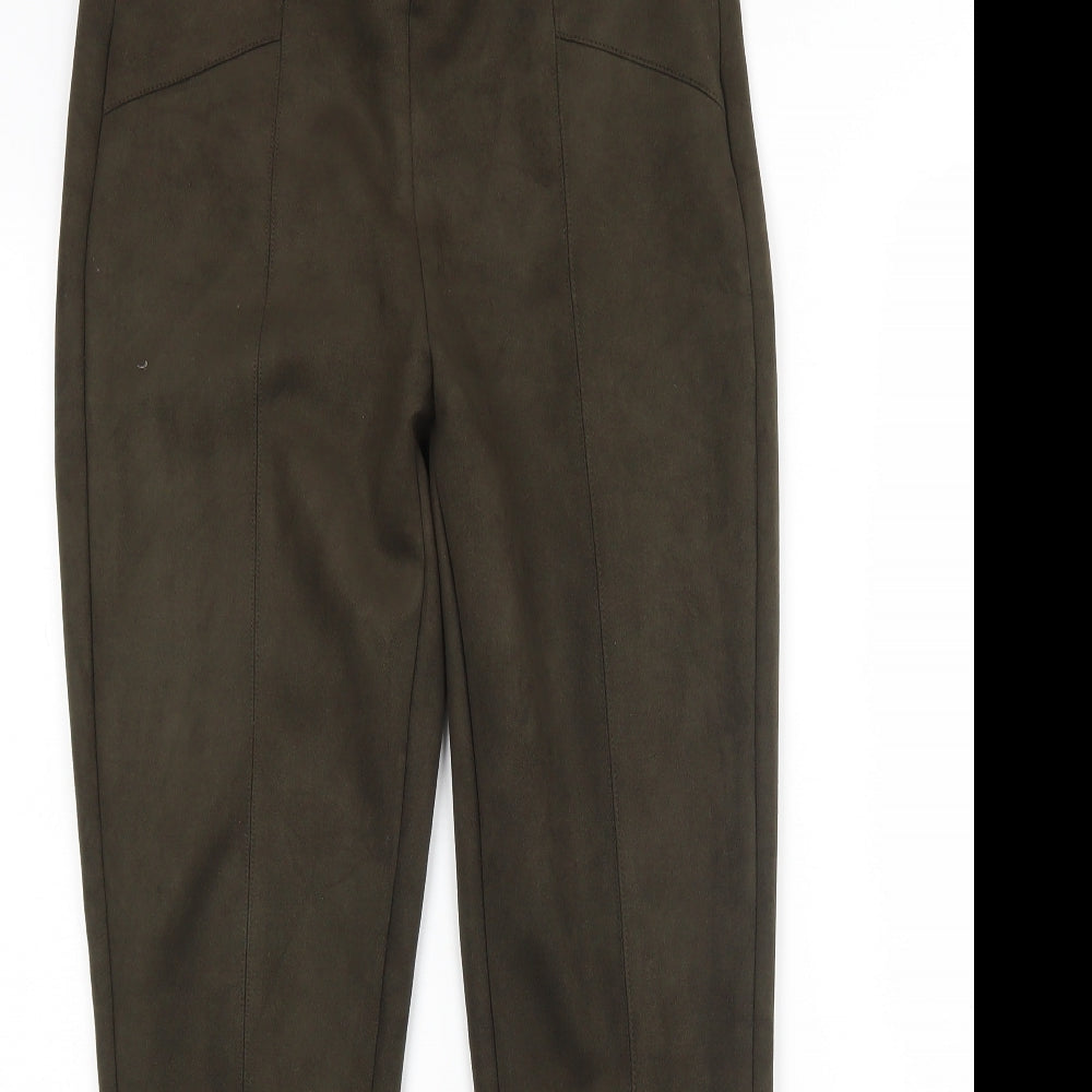 Zara Womens Green   Trousers  Size L L27 in Regular