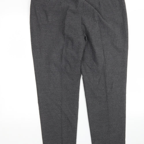 Gerry Weber Womens Grey  Polyester Trousers  Size 18 L28 in Regular