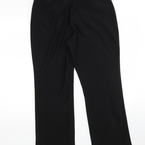 Originals  Womens Black  Polyester Trousers  Size 16 L28 in Regular