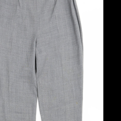 Principles Womens Grey  Viscose Trousers  Size 12 L27 in Regular