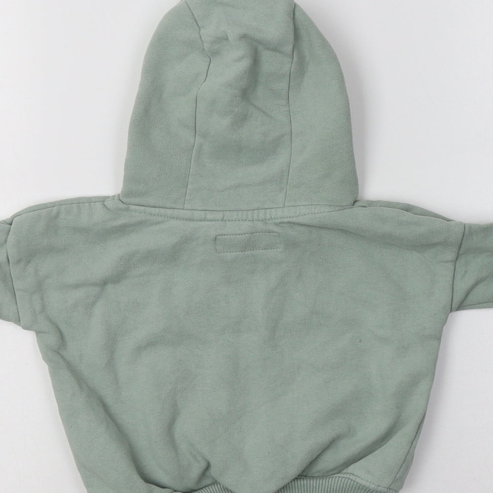 NEXT Baby Green  Cotton Pullover Jumper Size 3-6 Months