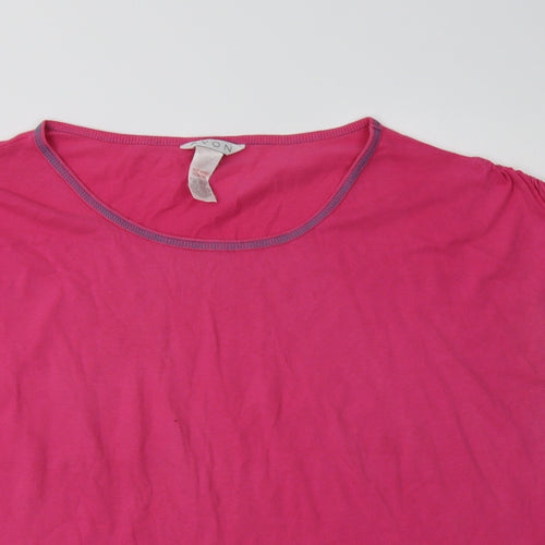 Avon Womens Pink  Cotton Top Pyjama Top Size 20