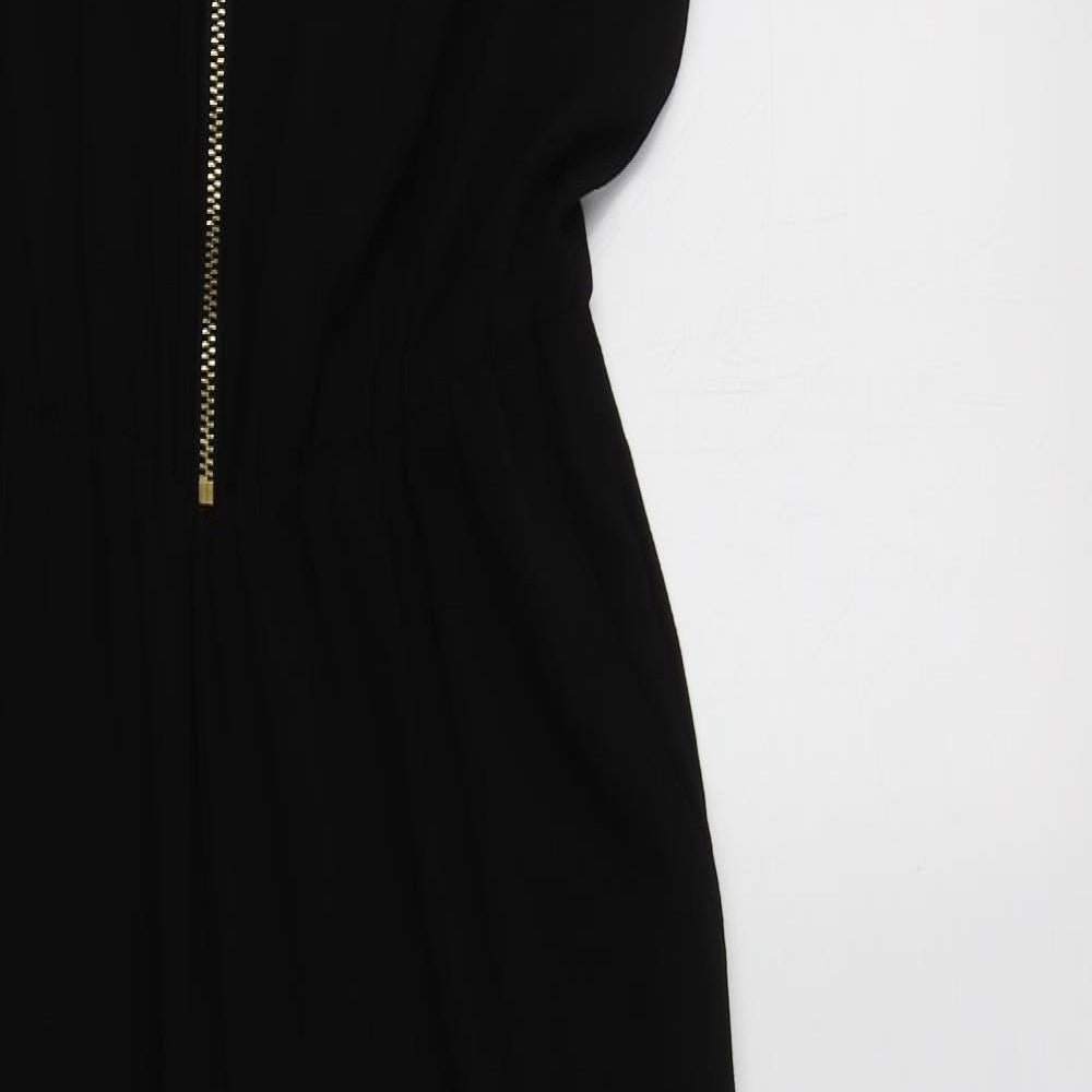 New Look Womens Black  Polyester Jumpsuit One-Piece Size 12