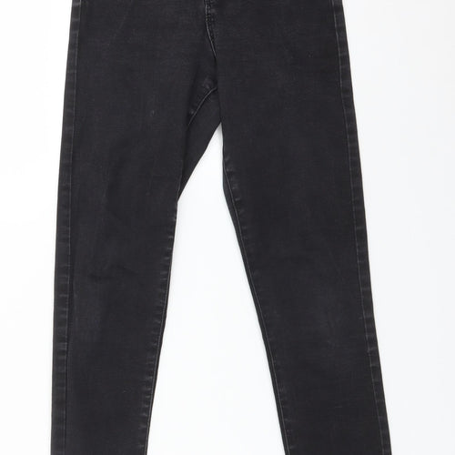 DENIM CO Womens Black  Cotton Jegging Jeans Size 8 L27 in Regular