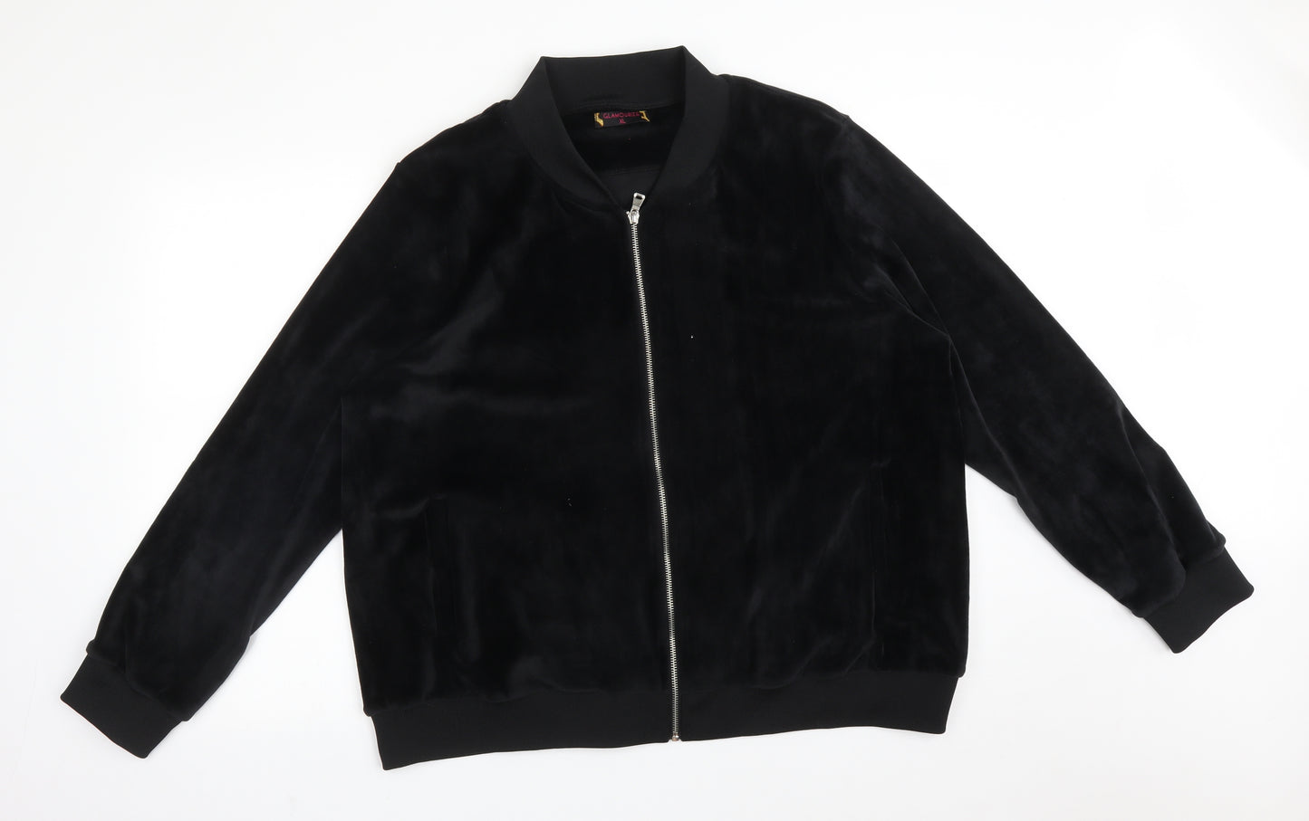 GLAMOURIZE Womens Black   Jacket  Size XL
