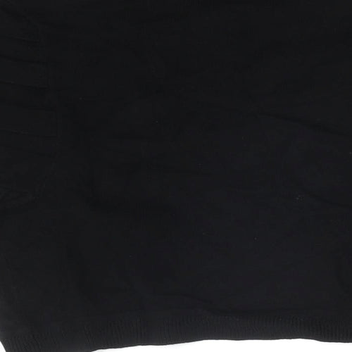 Papaya Womens Black   Viscose Cardigan Jumper Size 12