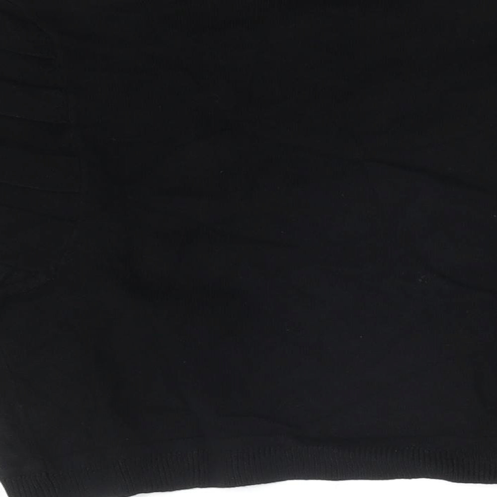 Papaya Womens Black   Viscose Cardigan Jumper Size 12