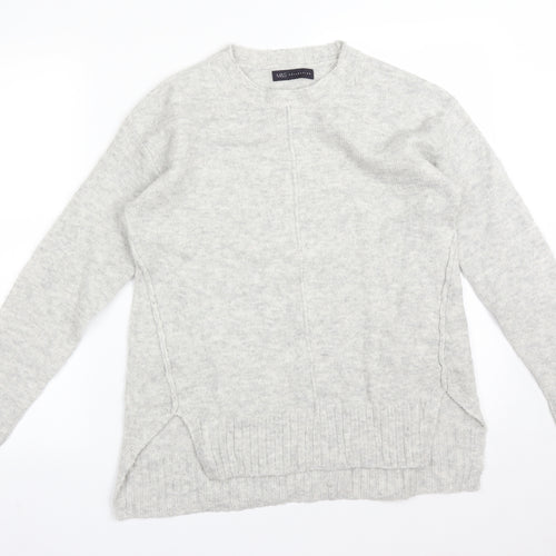 M&S Womens Grey  Acrylic Pullover Sweatshirt Size S