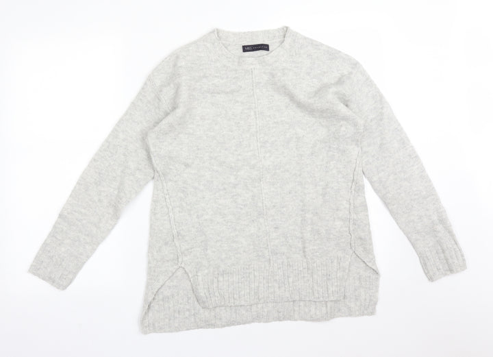 M&S Womens Grey  Acrylic Pullover Sweatshirt Size S