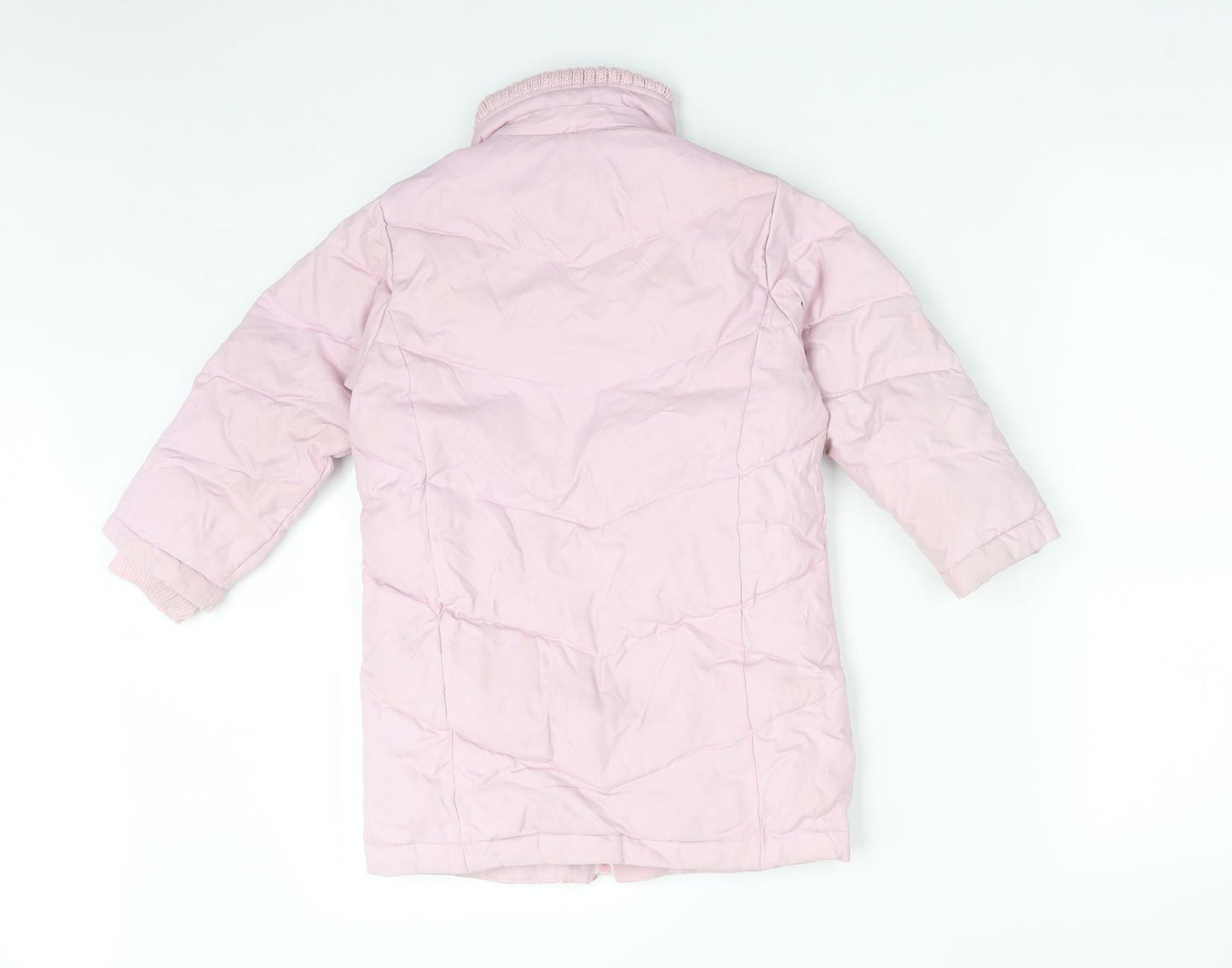 E-VIE ANGEL Girls Pink   Overcoat Coat Size 3-4 Years