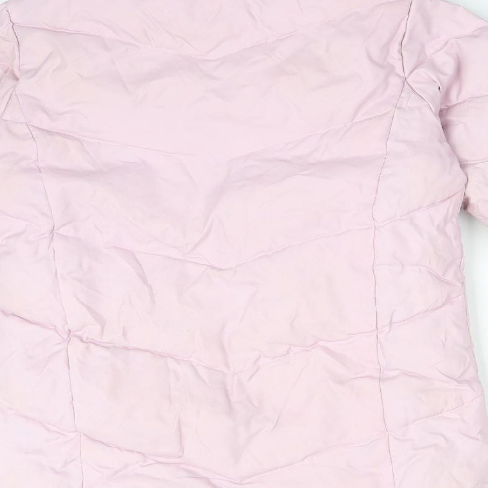 E-VIE ANGEL Girls Pink   Overcoat Coat Size 3-4 Years