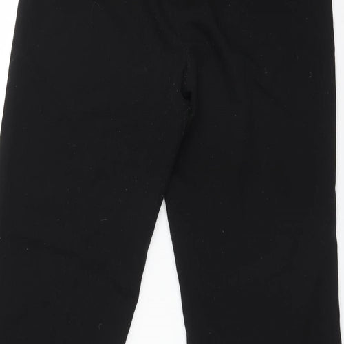 Debenhams Womens Black  Polyester Dress Pants Trousers Size 12 L30 in Regular