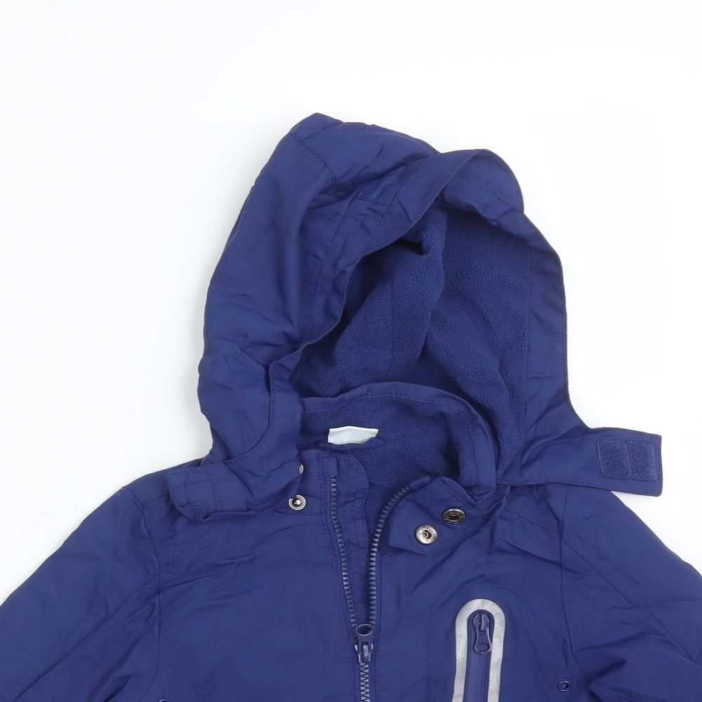 F&F Boys Blue   Overcoat Coat Size 2-3 Years