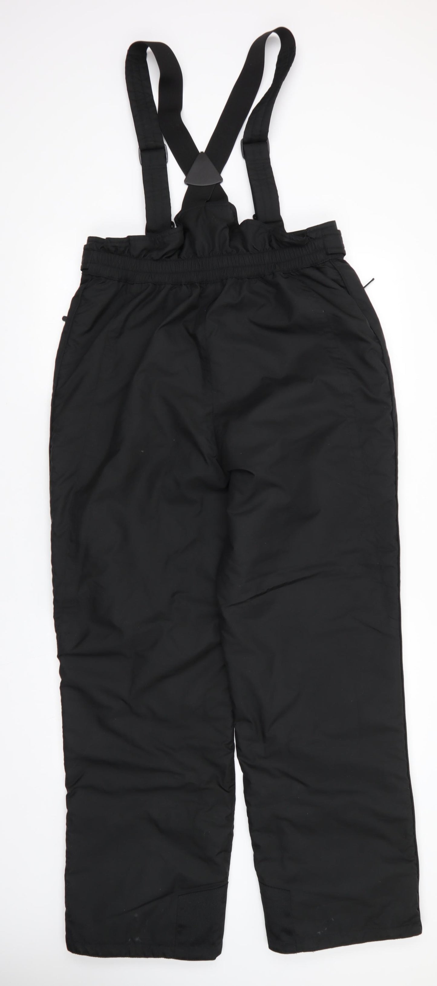 C&A Womens Black  Polyester Snow Pants Trousers Size 18 L29 in Regular  - Adjustable Straps