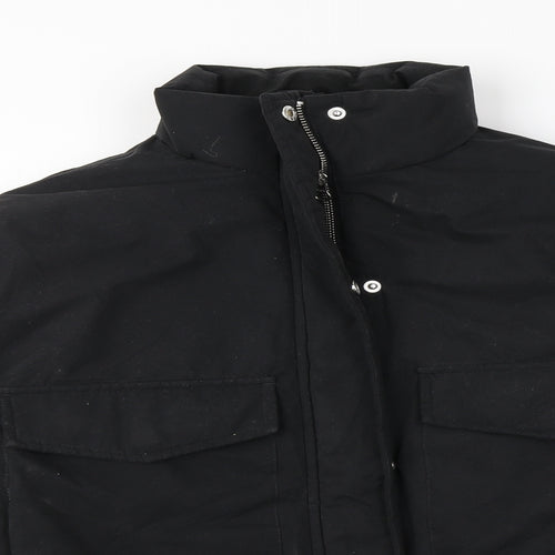 ASOS Womens Black   Puffer Jacket Jacket Size 10