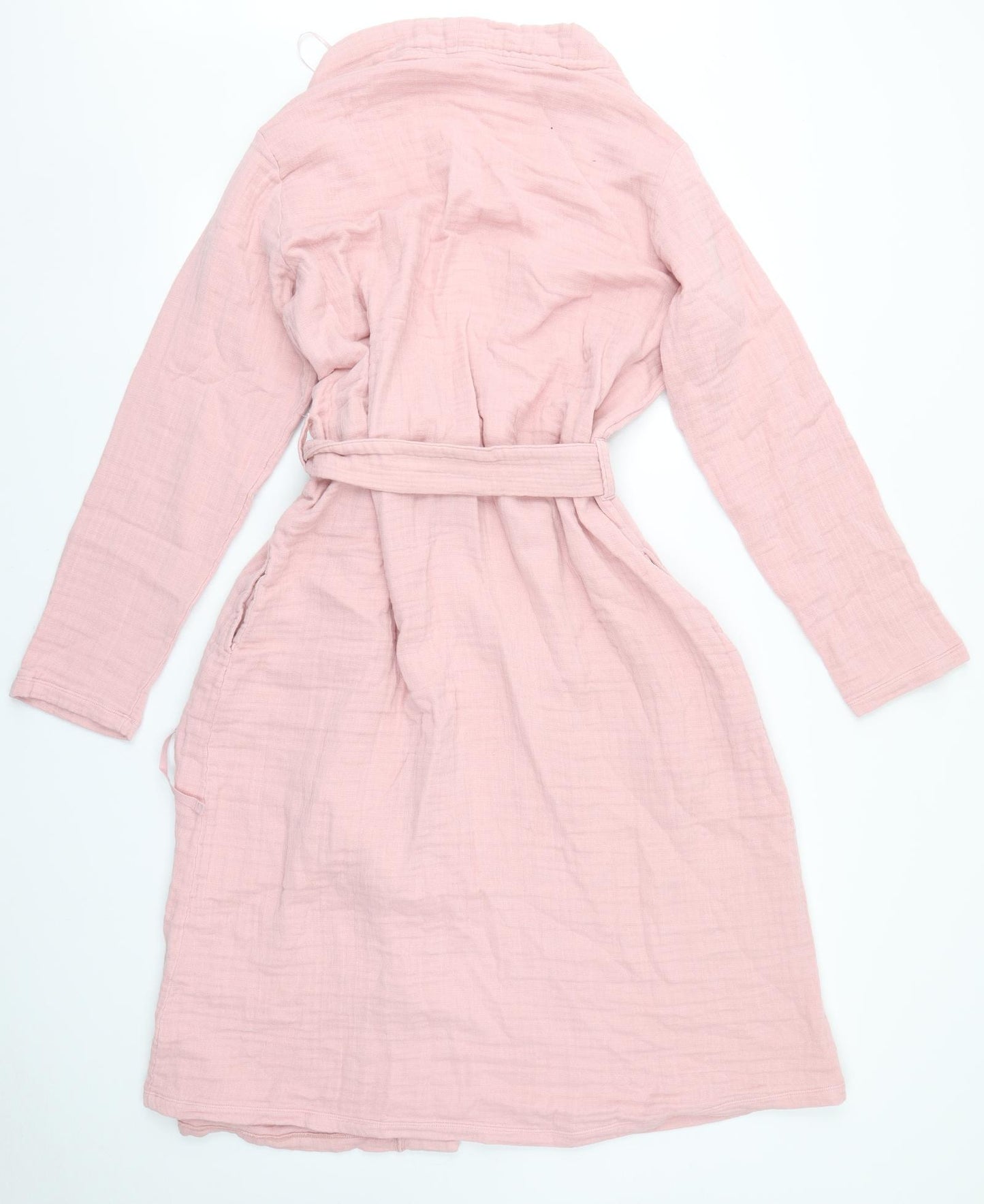Damart Womens Pink Solid Cotton  Gown Size 10