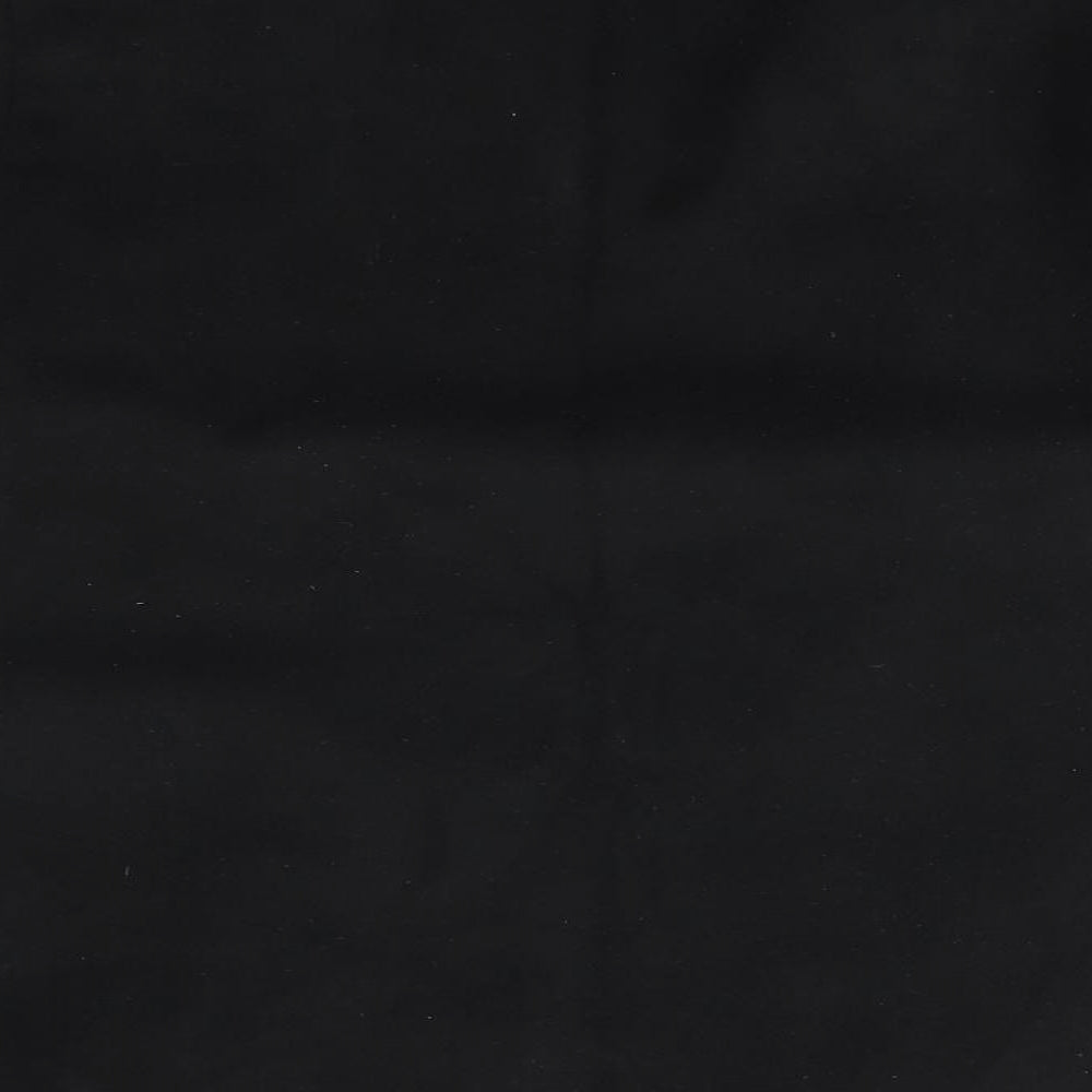 NEXT Womens Black Collared  Polyester Pullover Jumper Size S