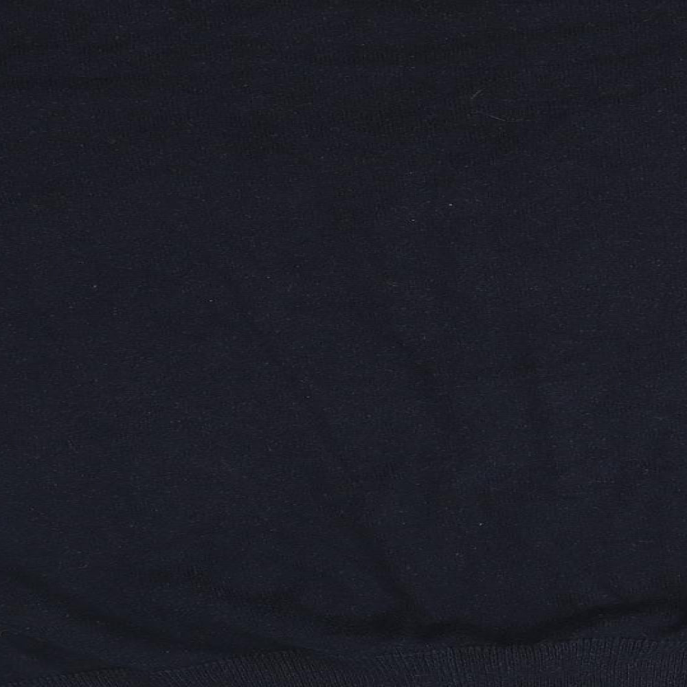 F&F Womens Blue Round Neck  Cotton Pullover Jumper Size 18   - Birds