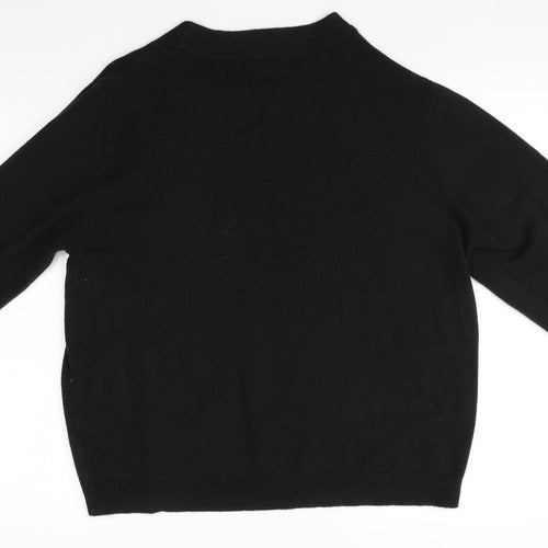 Arista Womens Brown Round Neck  Acrylic Pullover Jumper Size 18
