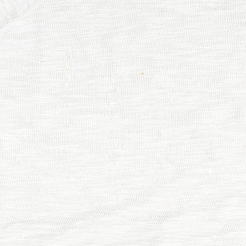 New Look Girls Grey Round Neck  Cotton Pullover Jumper Size 14-15 Years
