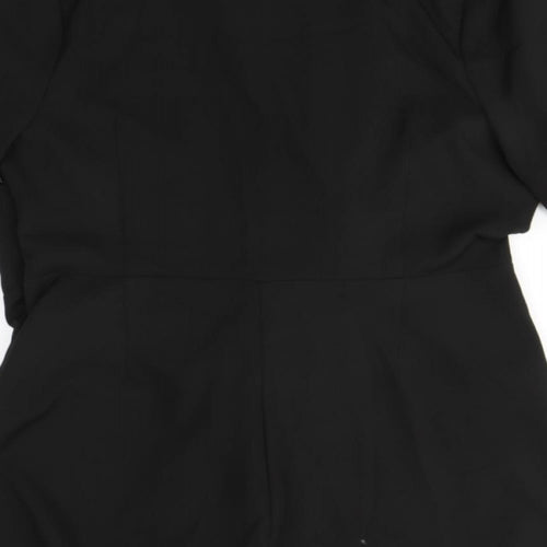 Preworn Womens Black   Overcoat Coat