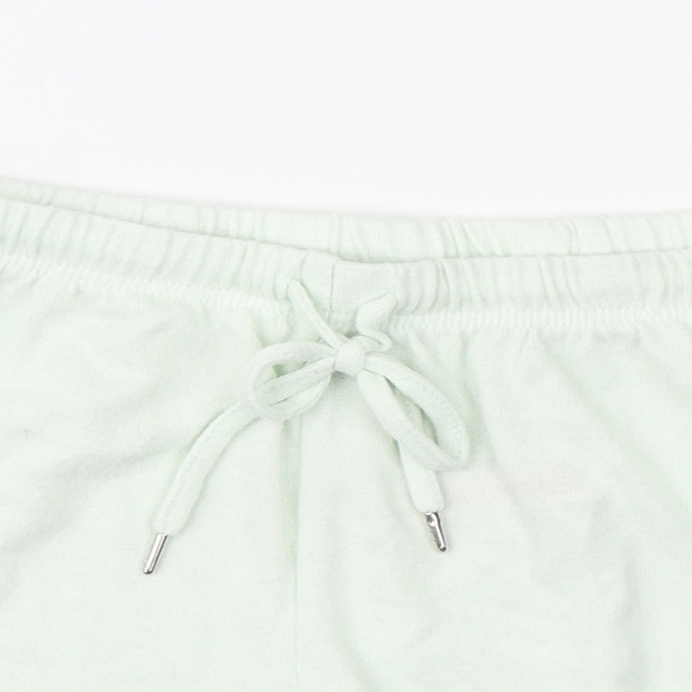 Primark Womens Ivory  Polyester Sweat Shorts Size 10  Regular