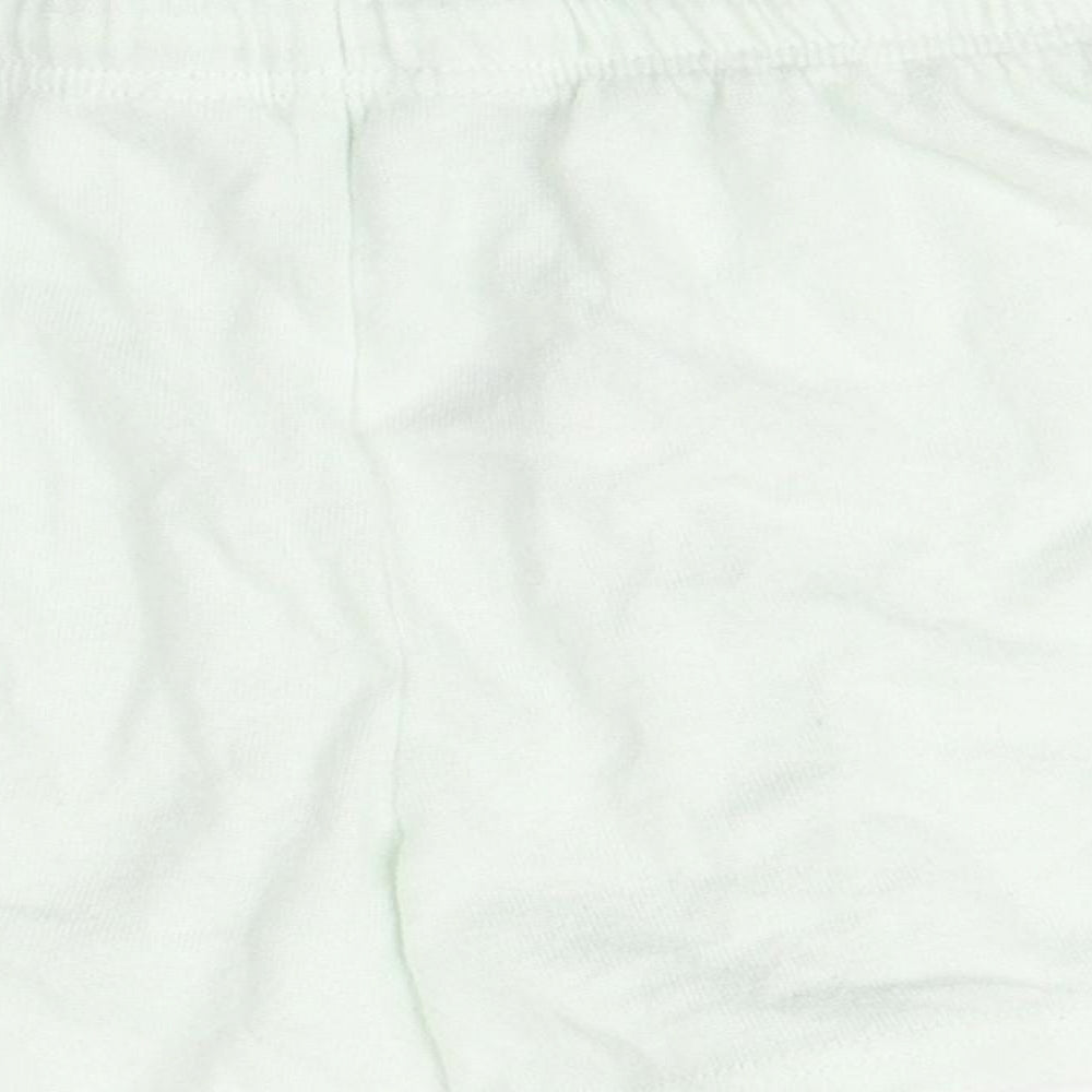 Primark Womens Ivory  Polyester Sweat Shorts Size 10  Regular
