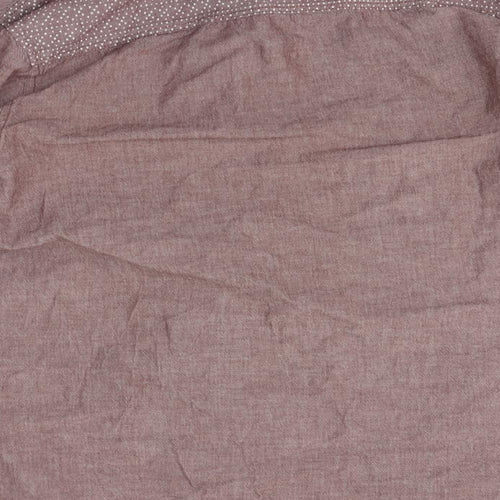 Easy Mens Grey  Cotton  Button-Up Size L Collared