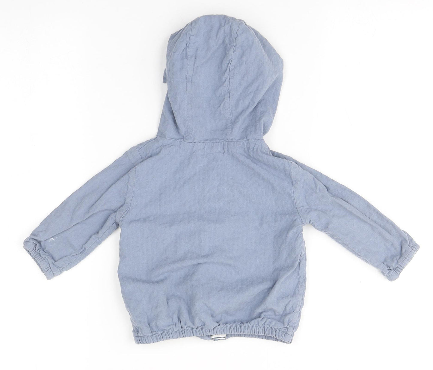 NEXT Baby Blue   Overcoat Coat Size 6-9 Months