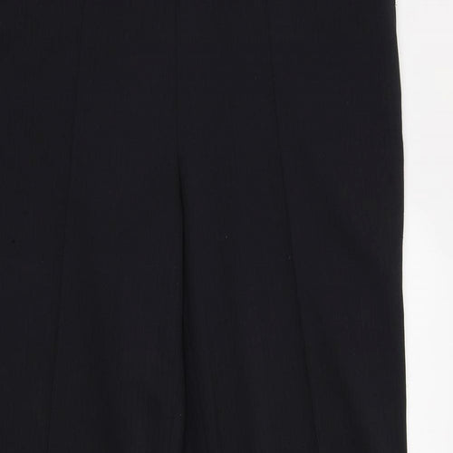 BM Collection Womens Black  Polyester Dress Pants Trousers Size 16 L28 in Regular