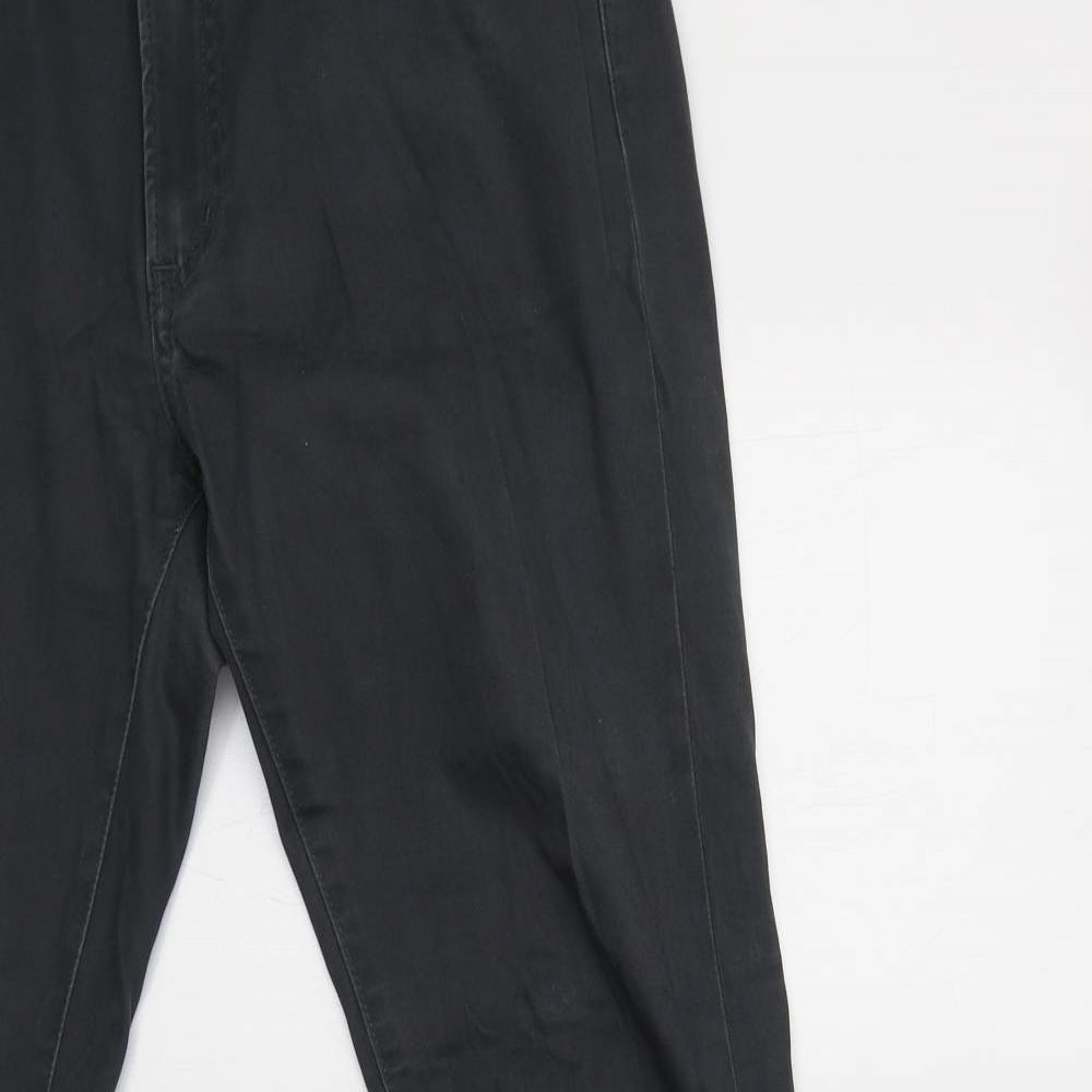 Uniqlo Mens Grey  Cotton Straight Jeans Size S L31 in Regular