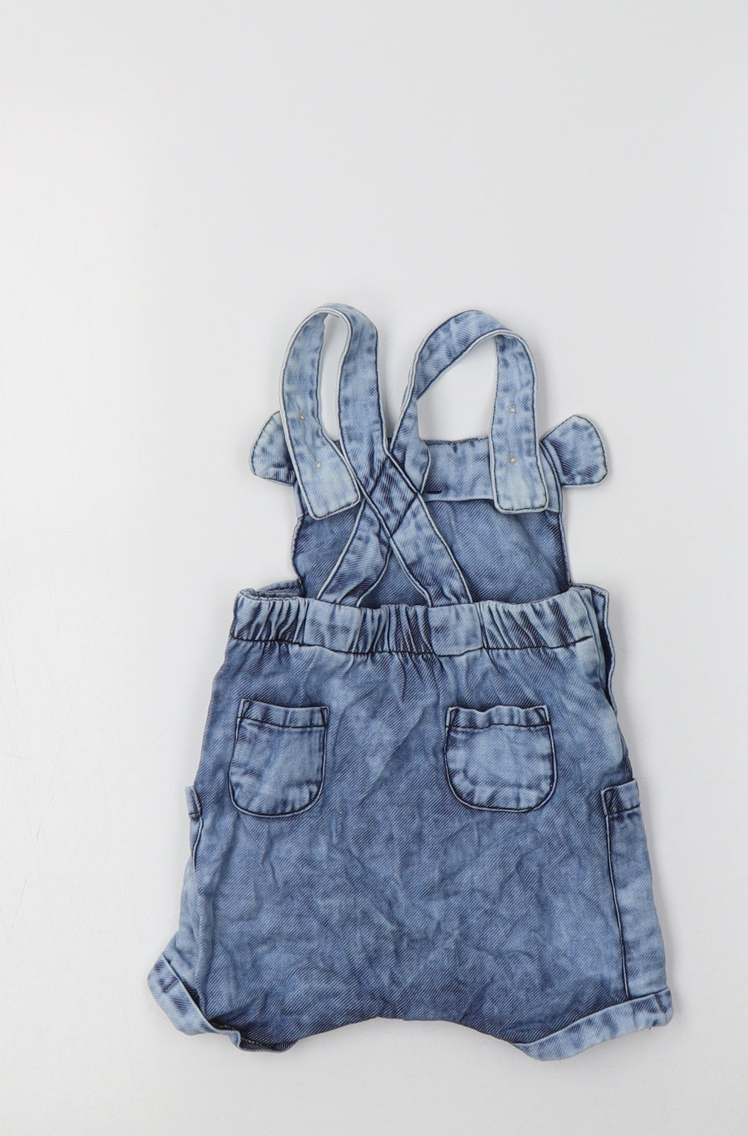 NEXT Baby Blue  Cotton Romper One-Piece Size 3-6 Months