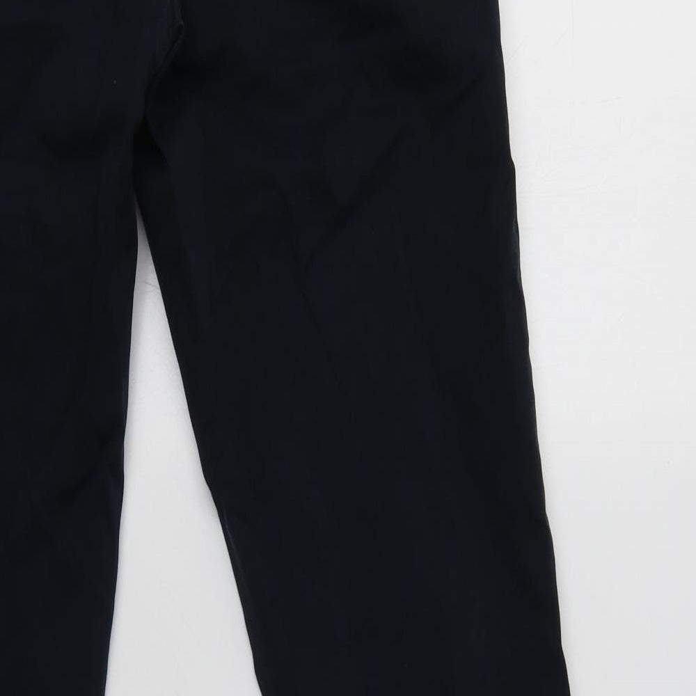 Zara Man Mens Blue  Cotton Chino Trousers Size 30 L33 in Regular