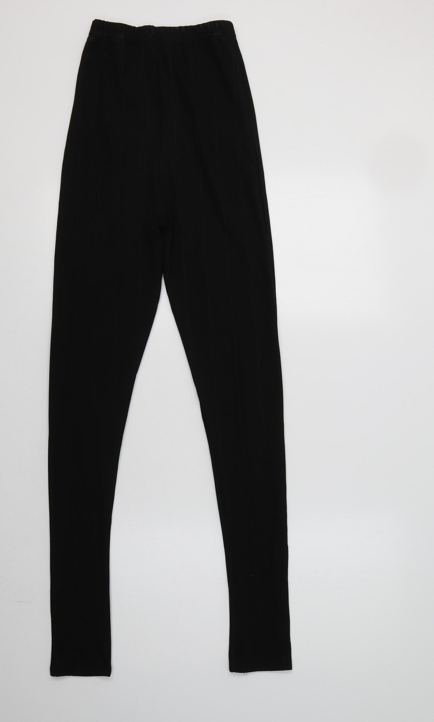 Preworn Womens Black  Polyester Jegging Leggings Size S L33 in