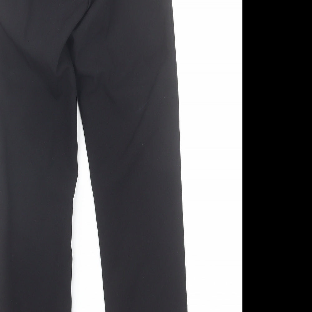 F&F Girls Black  Polyester Dress Pants Trousers Size 7-8 Years  Regular